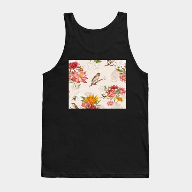 Birds and Bees Tank Top by gillys